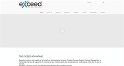 Desktop Screenshot of exceedresourcesinc.com